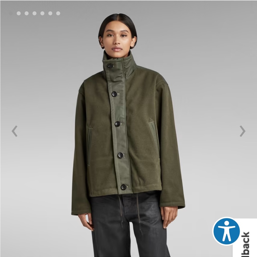 G-Star Olive Green Women's Jacket